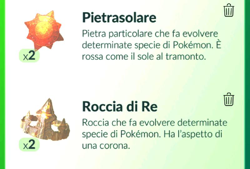 Oggetti Evolutivi - Pokemon GO Italia Forum