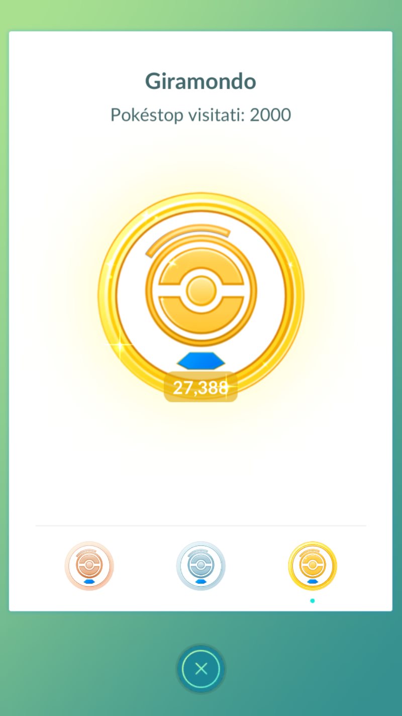 Leaderboard Giratore di Pokèstop - Pokèmon GO Italia Forum